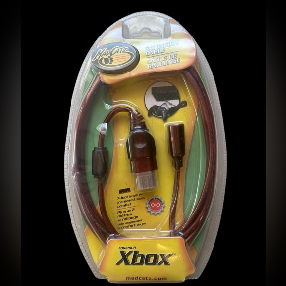 Mad Catz Xbox controller extension cable 7 - Picture 1 of 8